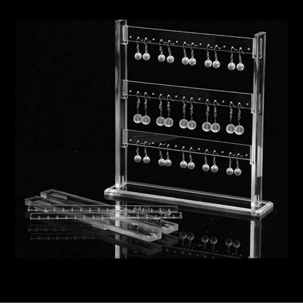 NWOT 80 acrylic Earring Holder Jewelry Display Display Stand
